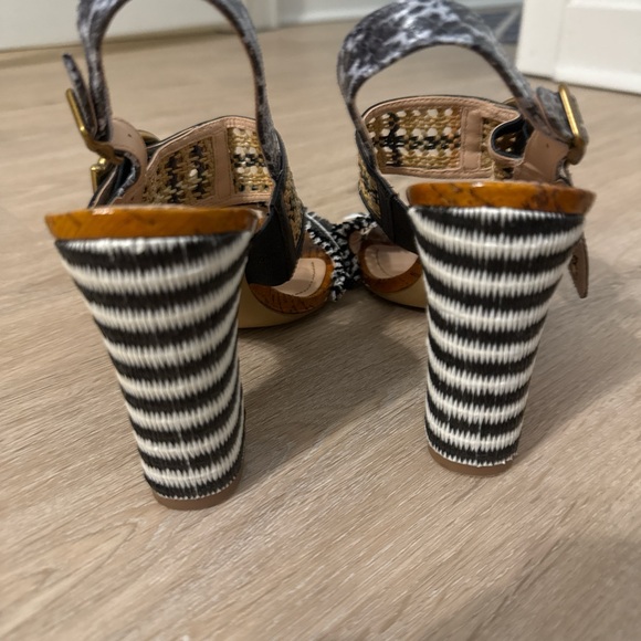 Coach Women's Black and Brown Sandals - Picture 5 of 6